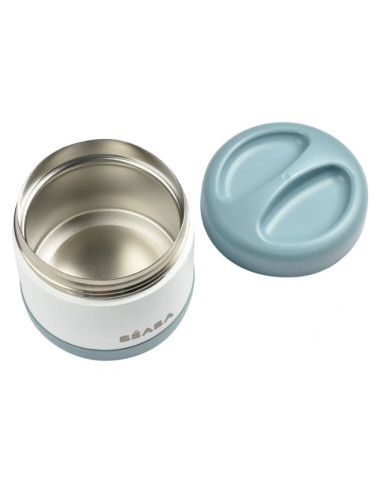 Thermo-portion 500ml - Baltic Blue/Blanc