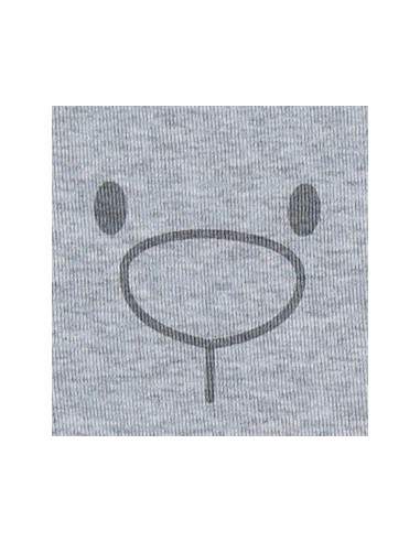 Lot de 2 bodys à col US - gris/blanc...