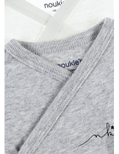 Bodys croisés ML 2pces 00M... 2