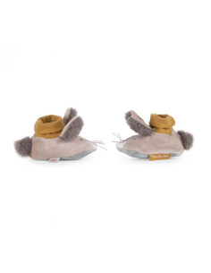 Chaussons lapin 0-6 mois -... 2