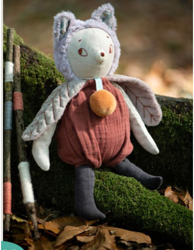 Peluche chat Giboulée - Après la pluie