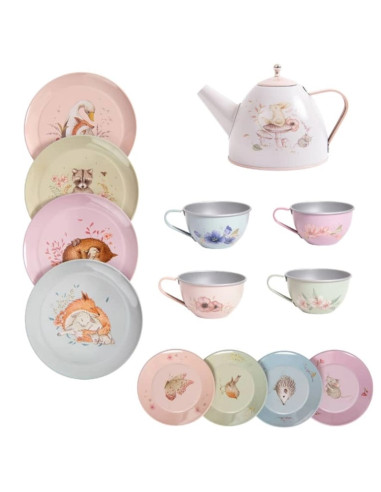 Valisette dînette à thé - Les Rosalies