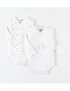 Bodys Bio croisés ML 2pces...