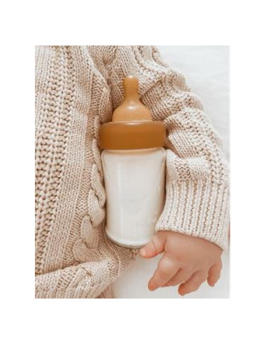 Tétine Hévéa anti-colique Col large...