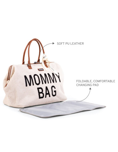Sac à langer Mommy Bag - Teddy Ecru
