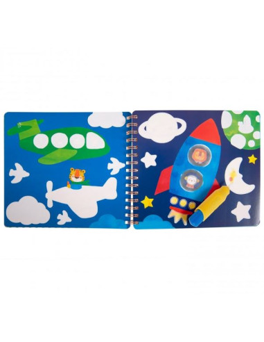 Peinture pinceau magique - Les Popipop