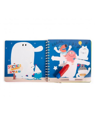 Peinture pinceau magique - Les Schmouks