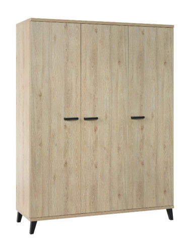 Chambre bébé 3pcs EVY chêne de...