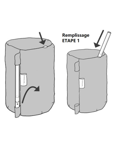 Recharge micro perles 9,5 ltr white -...