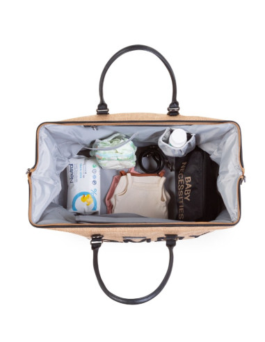 Sac à langer Mommy Bag - Raffia look