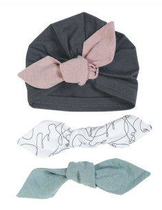 Bonnet turban 0-4m - Maman...