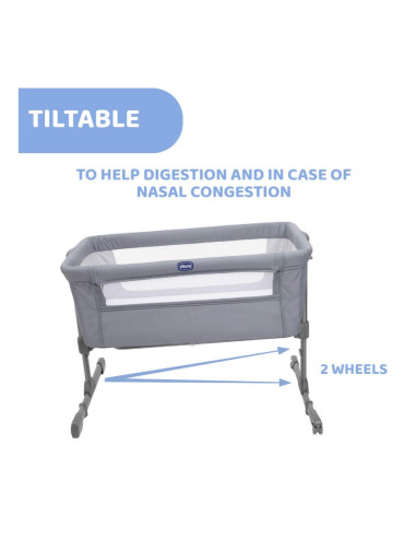 Lit cododo Next2Me Essential - Stone...