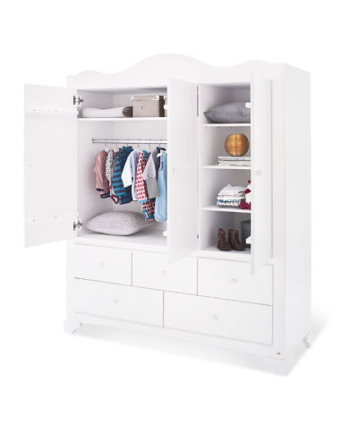 Garde-robe 3 portes - Pino