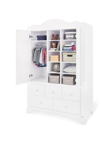 Garde-robe 2 portes - Pino