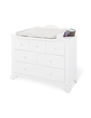 Chambre bébé 3pcs avec garde-robe 3...