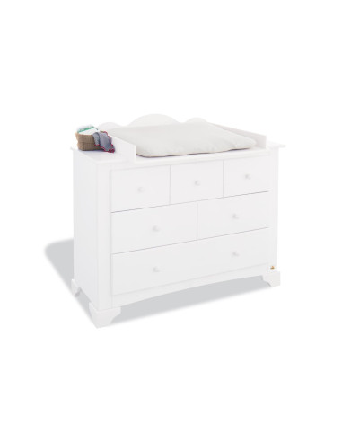 Chambre bébé 3pcs avec garde-robe 2...