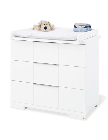 Chambre bébé 3pcs avec garde-robe 3...