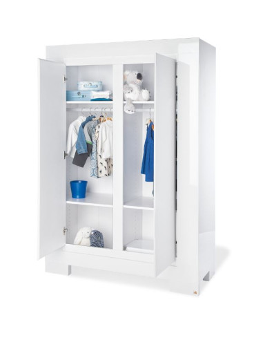 Chambre bébé 3pcs avec garde-robe 2...