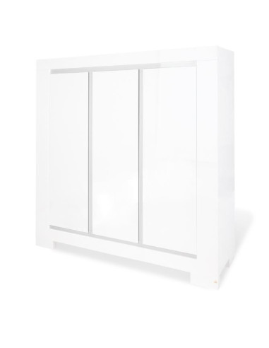 Chambre bébé 3pcs avec garde-robe 3...