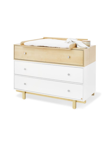 Chambre bébé 3pcs avec garde-robe 3...