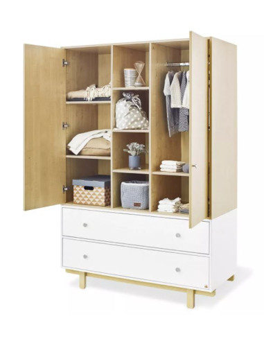 Chambre bébé 3pcs, garde-robe 2...