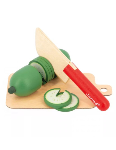 Set en bois - La ratatouille