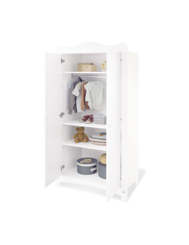 Chambre bébé 3pcs avec garde-robe 2...