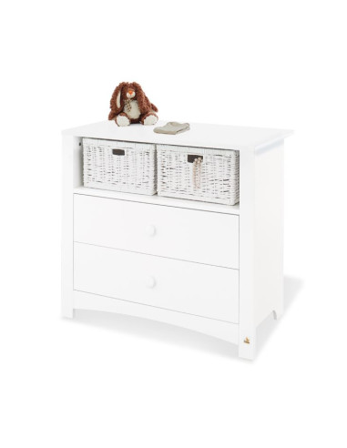 Chambre bébé 3pcs avec garde-robe 3...