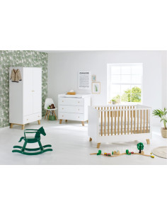 Chambre bébé 3pcs avec...