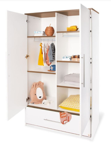 Garde-robe 2 portes - Tuula