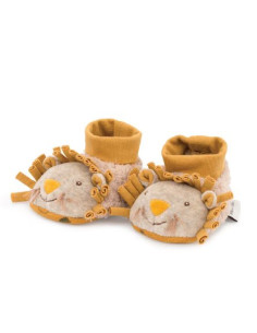 Chaussons lion 0-6mois -...