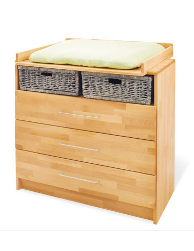 Chambre bébé 3pcs avec garde-robe 3...