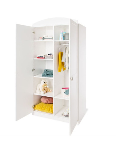 Garde-robe 2 portes - Laura