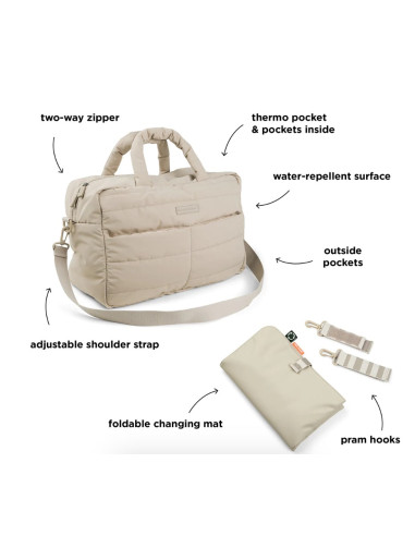 Sac à langer matelassé Done By Deer -...