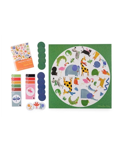 Jeu cherche et trouve - Les toupitis