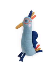 Petite peluche oiseau bleu...