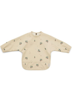 Bavoir tablier - Peach /sea...