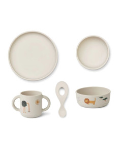 Coffret repas en silicone...