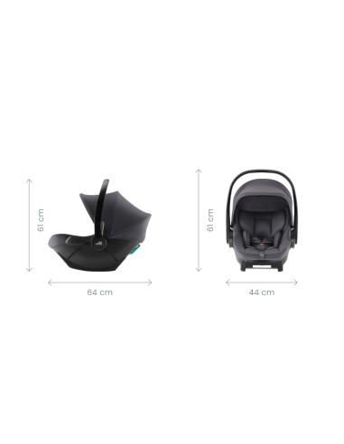 Siège coque gr.0 Romer Baby-safe CORE...