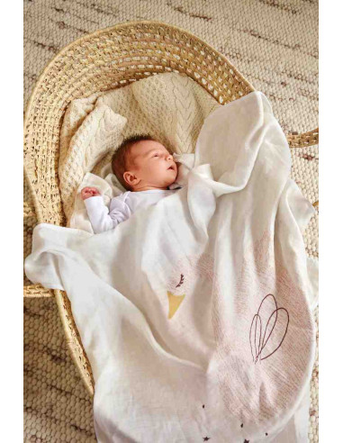 Tetra bambou 80x80 - Little water swan