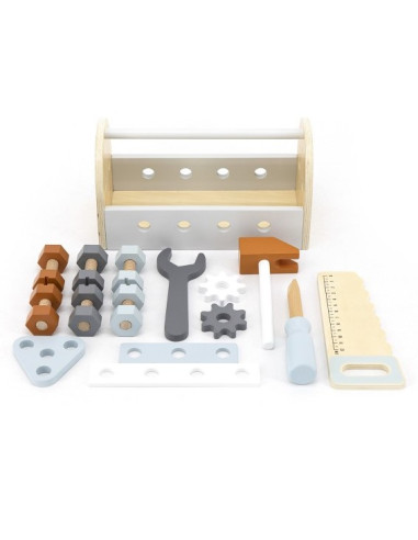 Boîte à outils en bois