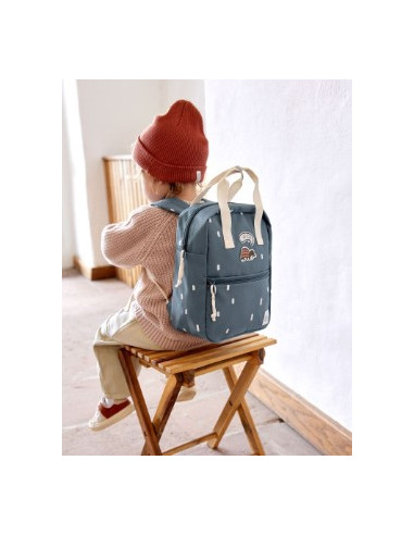 Mini Sac à dos carré - Happy Prints...