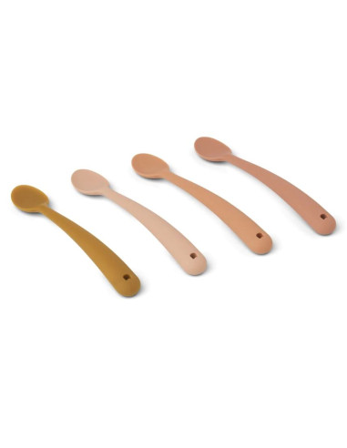 Lot de 4 cuillères Siv - Tuscany rose