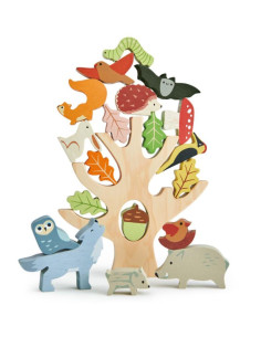 Forêt en bois empilable -...