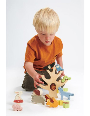 Forêt en bois empilable - 20pcs