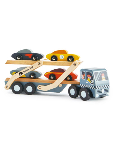 Transporteur de voiture en bois et 4...