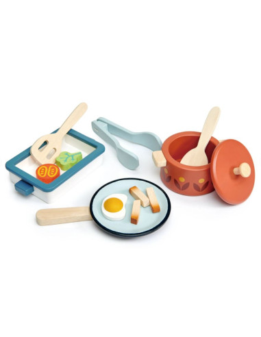 Casseroles et poêles en bois