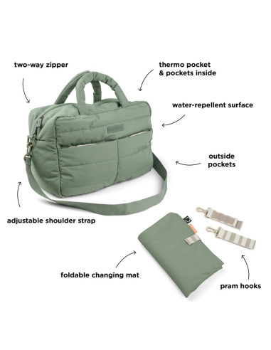 Sac à langer matelassé Done By Deer -...