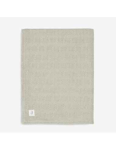 Couverture velours/tricot Grain knit...