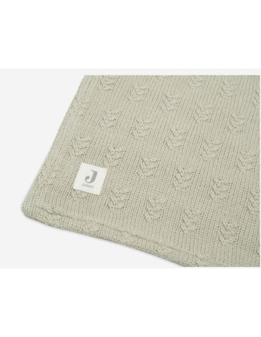 Couverture velours/tricot Grain knit...